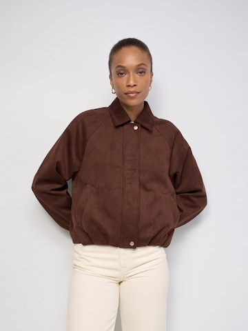 Salsa Jeans Between-Season Jacket in Brown: front