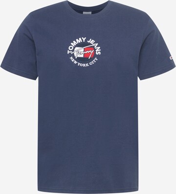 T-Shirt 'Timeless 2' Tommy Jeans en bleu : devant