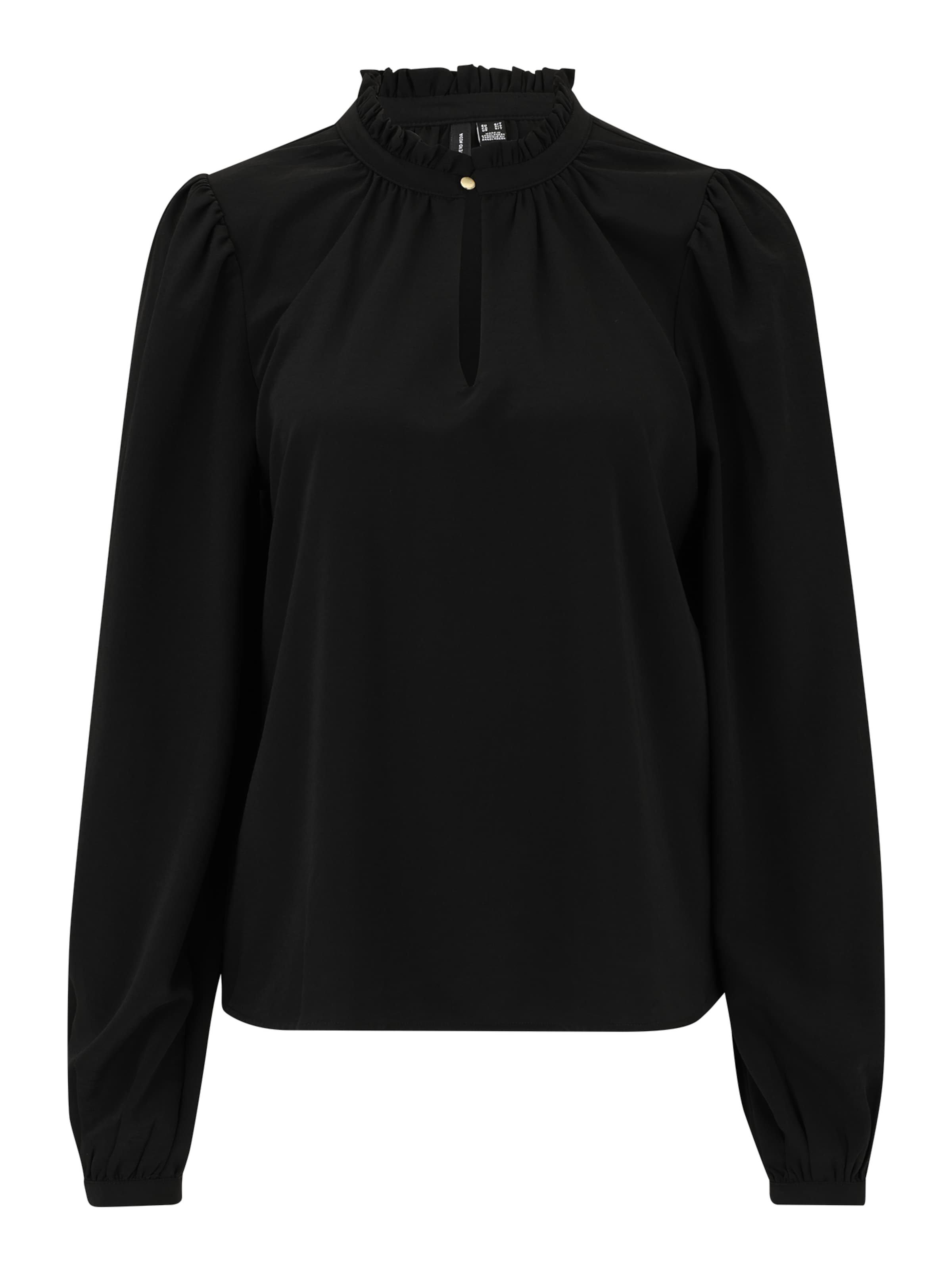 Vero Moda Tall Блуза &#x27;VMANI&#x27; в черно: отпред