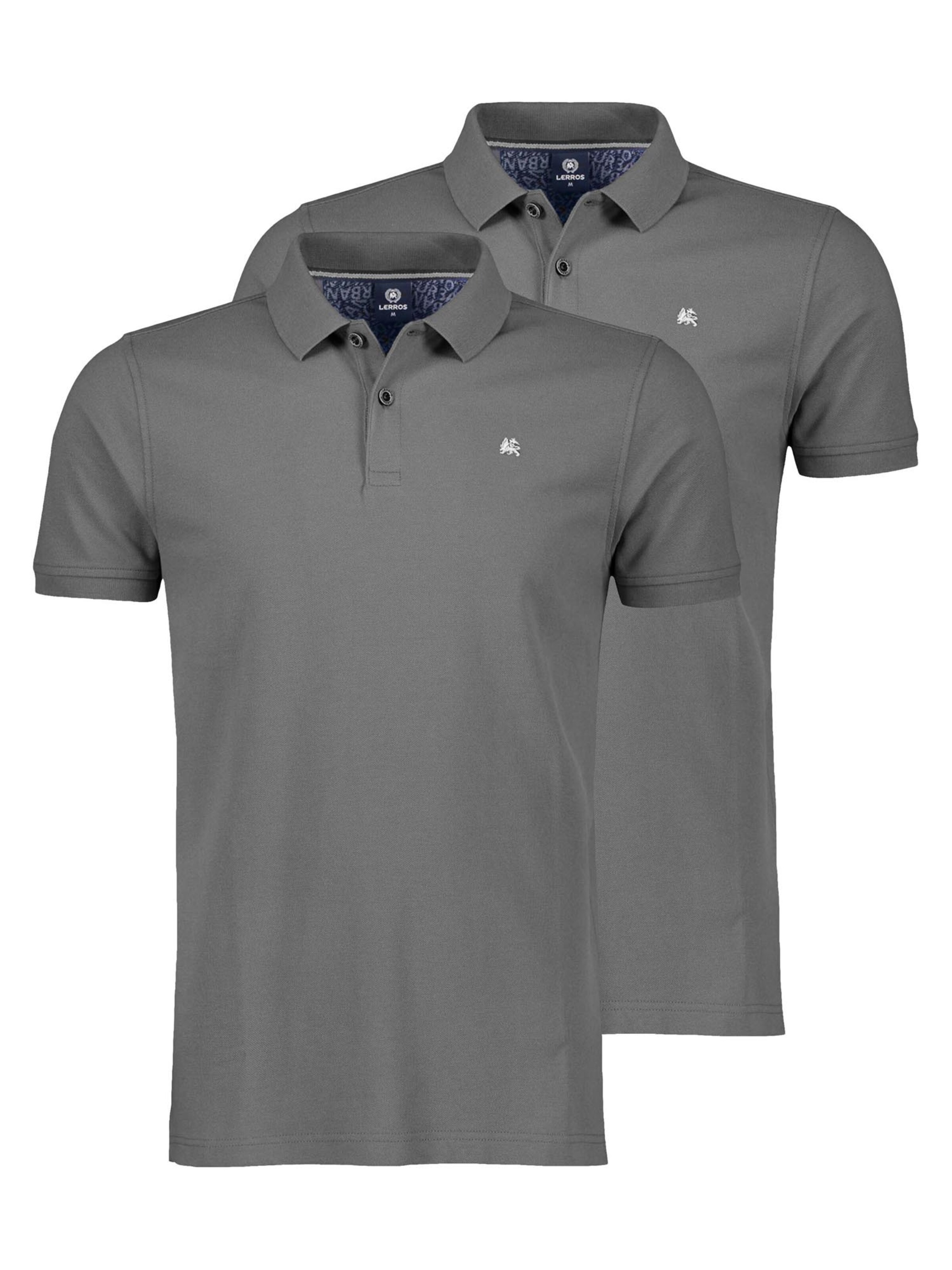 LERROS Shirt 'Basic' in Grey: front
