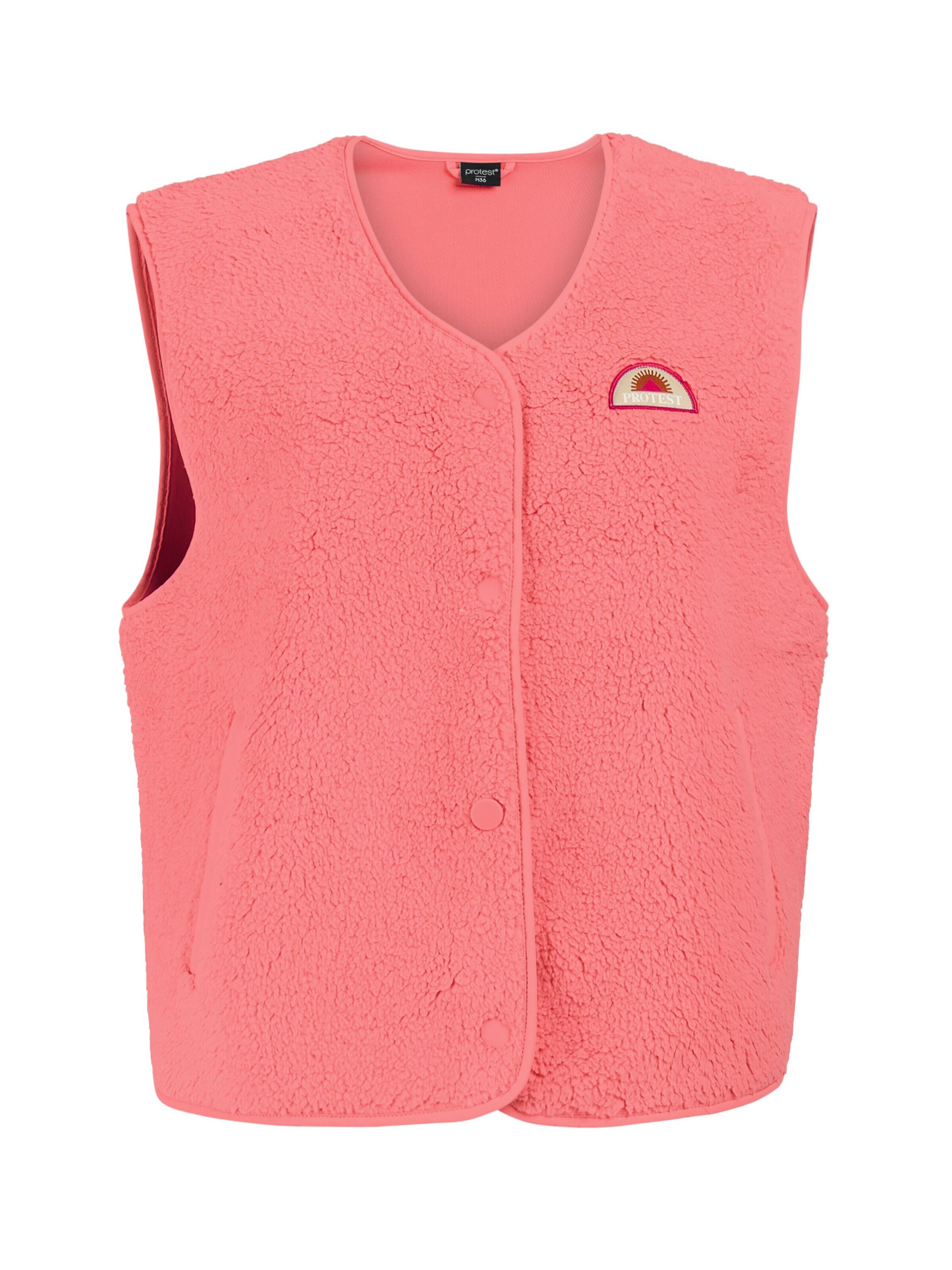 PROTEST Vest 'PRTFranny' in Pink: front