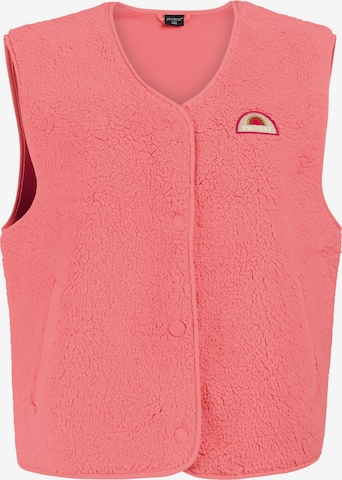 PROTEST Vest 'PRTFranny' in Pink: front