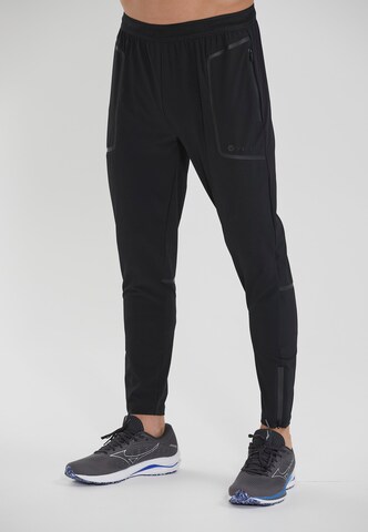 Virtus Regular Workout Pants 'Kodos' in Black: front