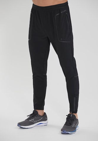 Virtus Regular Workout Pants 'Kodos' in Black: front
