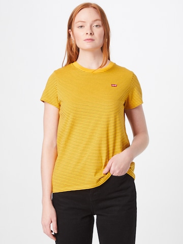 LEVI'S ® Póló 'Perfect Tee' - sárga: elől