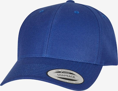 Flexfit Cap in royalblau / hellgrau / schwarz, Produktansicht