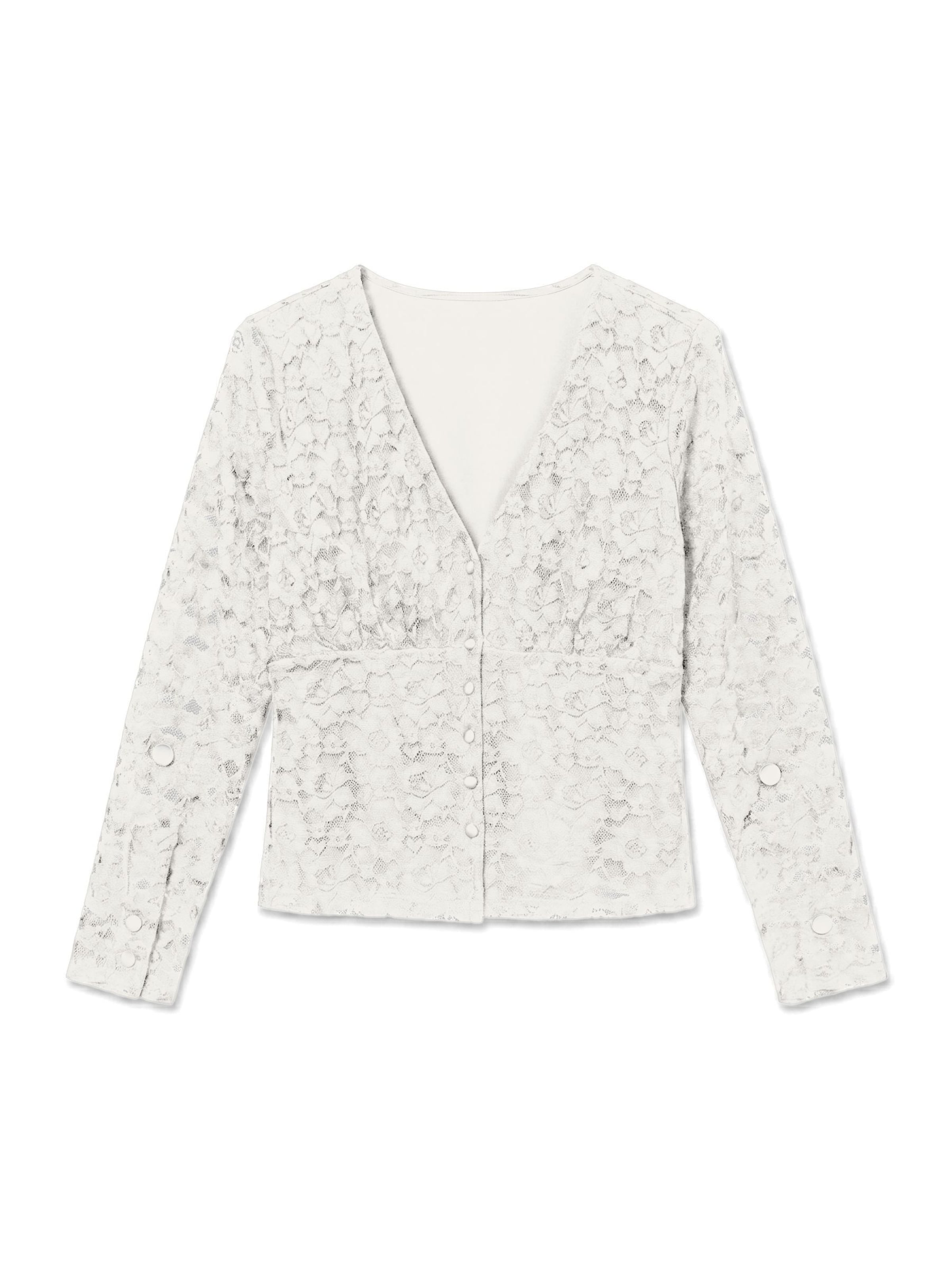 VERO MODA - Blusa 'VMDea' en blanco: frente