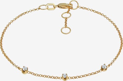 Elli DIAMONDS Armband in gold / transparent, Produktansicht