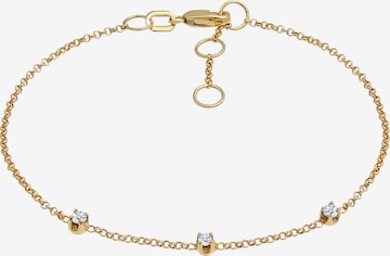 Elli DIAMONDS Bracelet in Gold: front