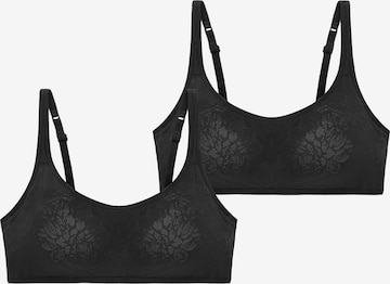 TRIUMPH Soft-BH ' Fit Smart ' in Schwarz: Vorderseite