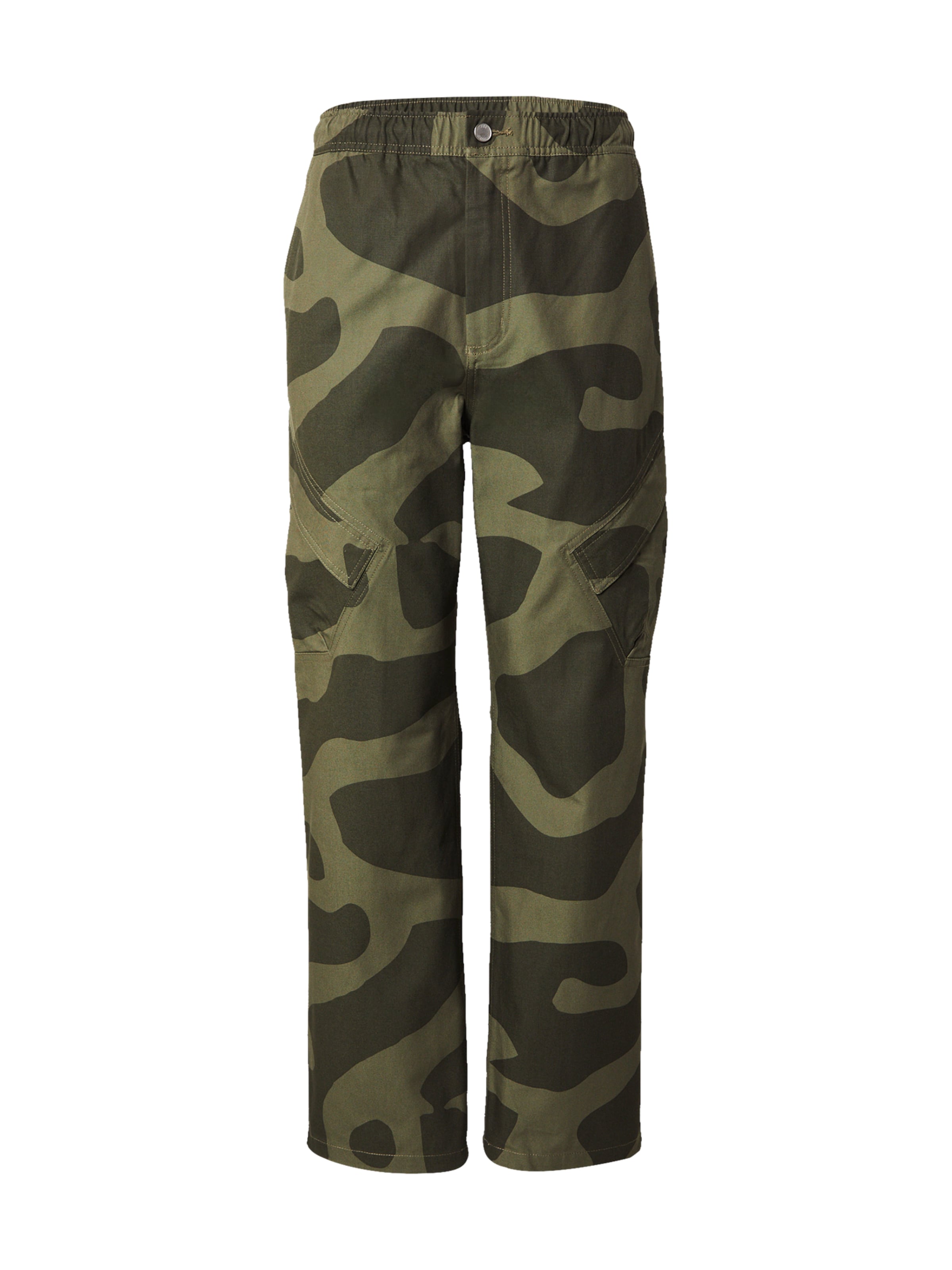 Jordan Loosefit Cargobyxa 'CHICAGO' i grön: framsida