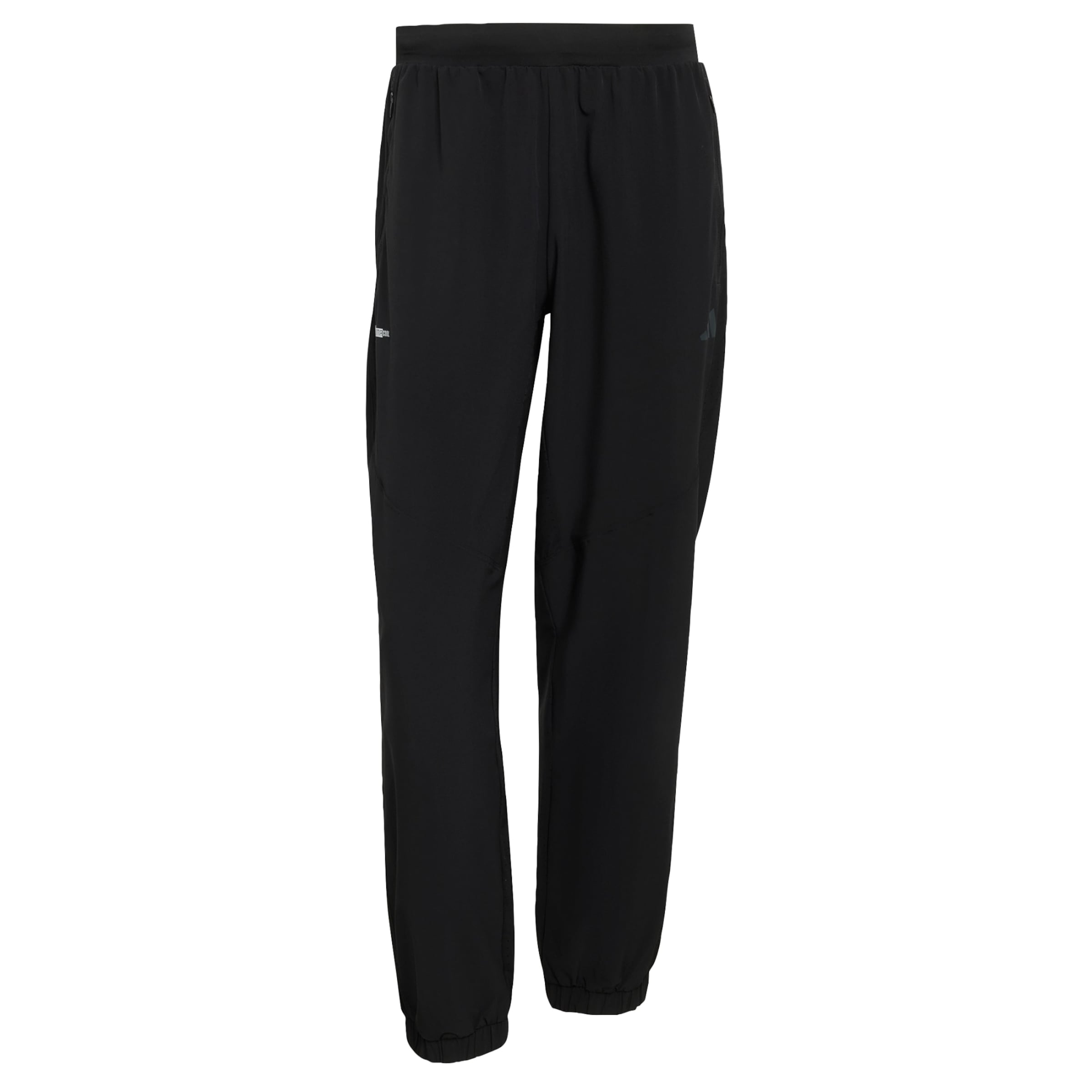 ADIDAS PERFORMANCE Regular Sportbroek in Zwart: voorkant