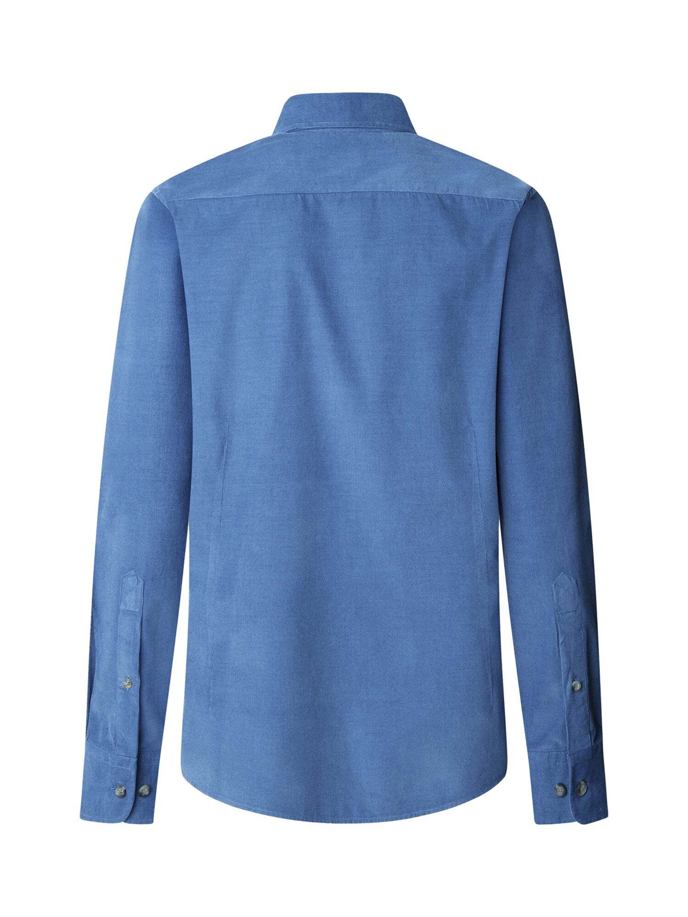 Hackett London Slim fit Button Up Shirt in Blue