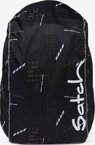 Satch Backpack in Black: front