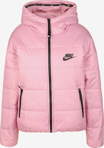 Nike Sportswear Winterjas in Roze: voorkant