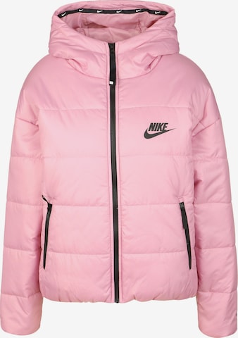 Giacca invernale di Nike Sportswear in rosa: frontale