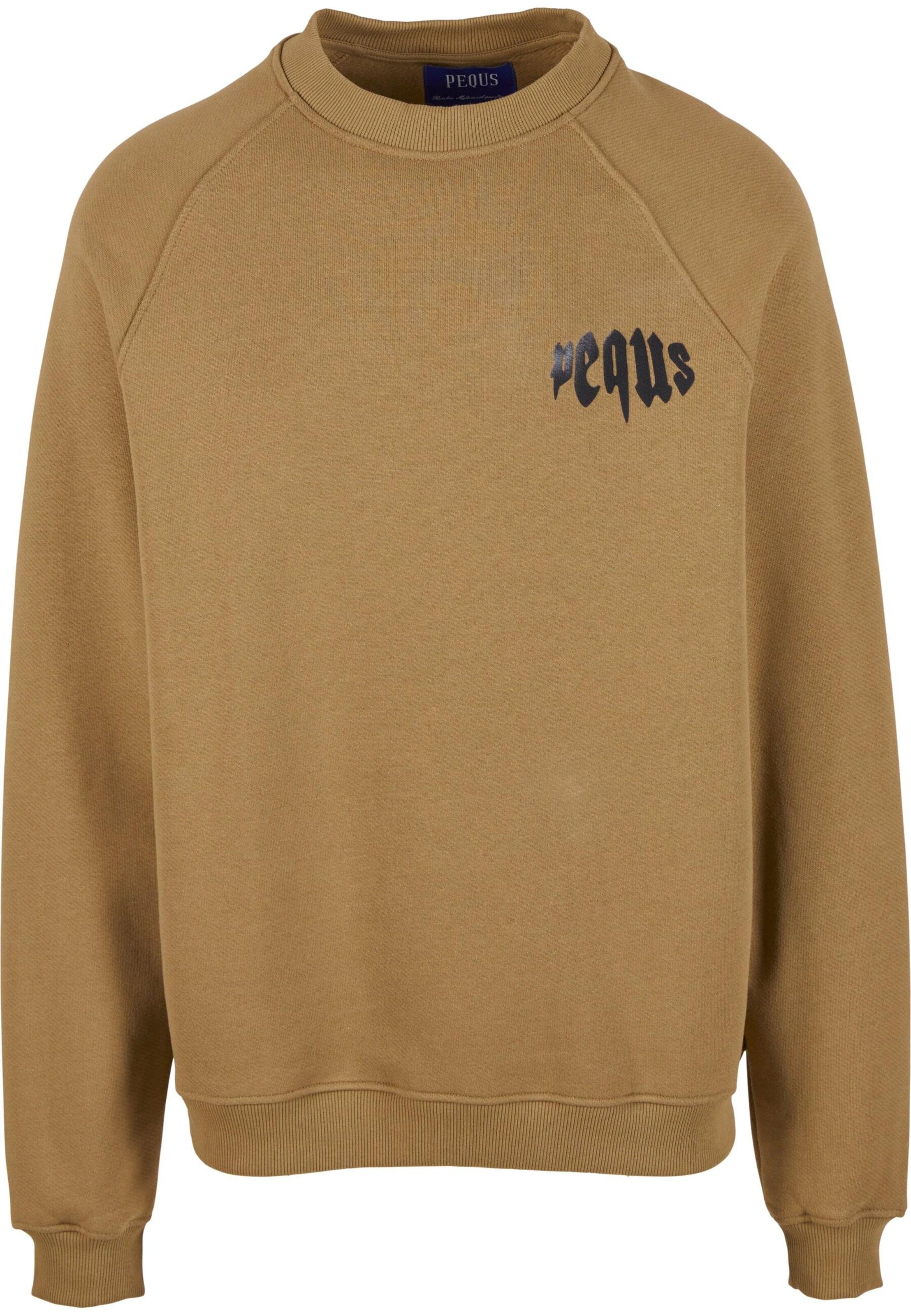 Pequs Sweatshirt 'Mythic' i grøn: forside