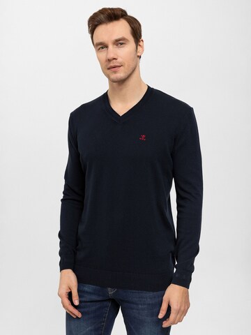 Daniel Hills Pullover in Blau