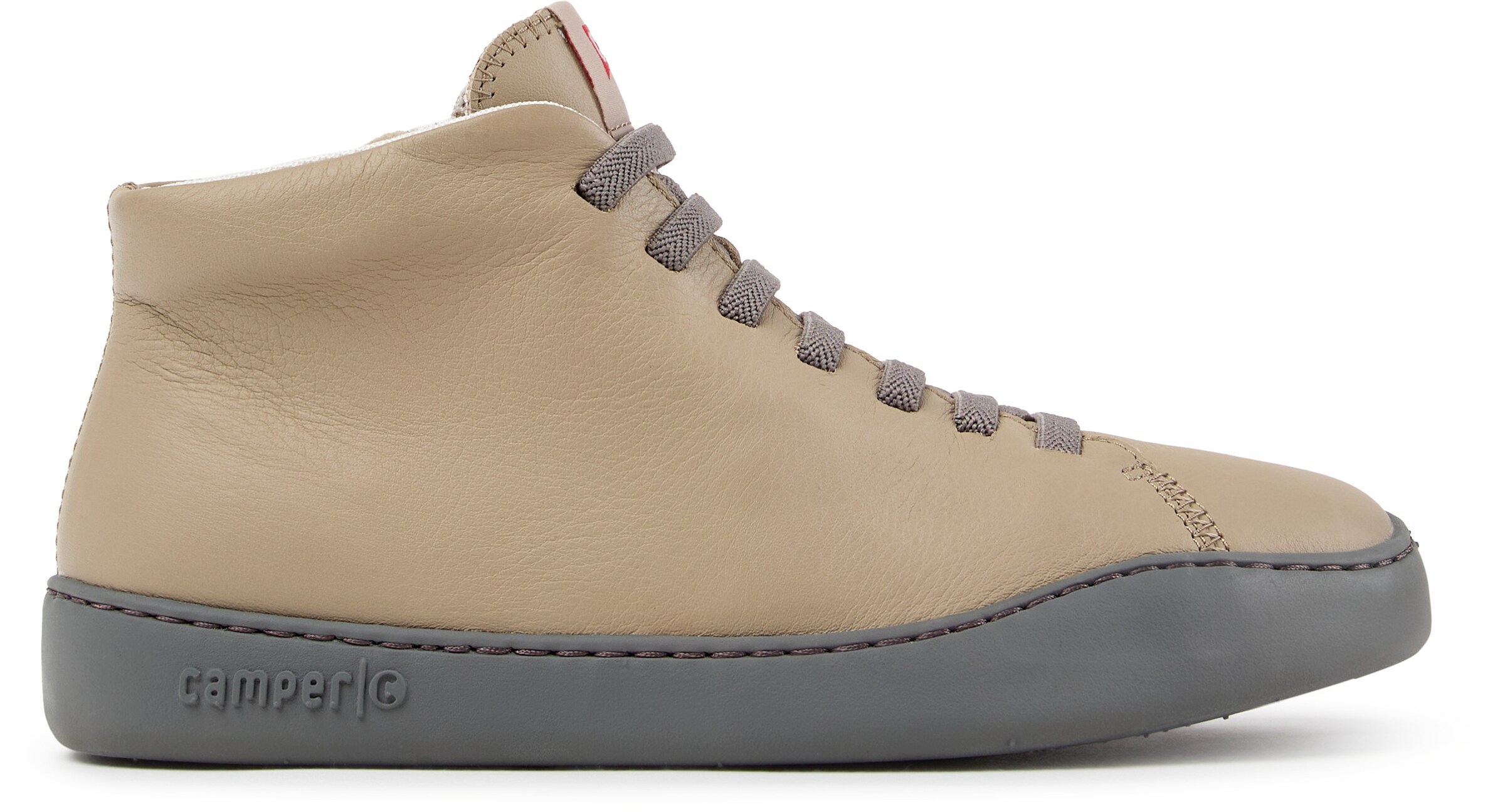 Baskets hautes ' Peu Touring ' CAMPER en beige