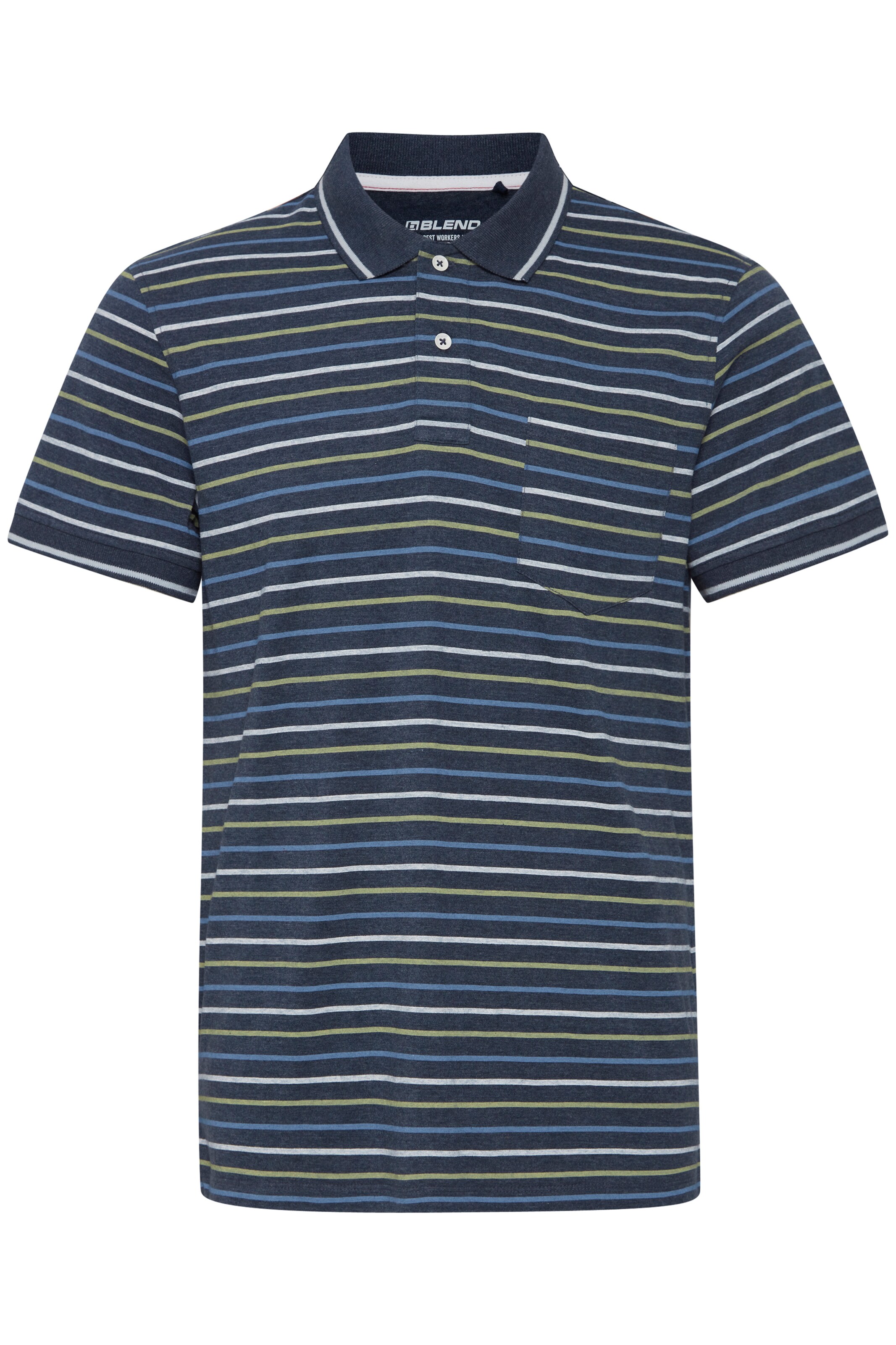 Maglietta 'Dominik' di BLEND in blu: frontale