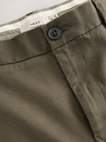 Next Regular Chinohose in Grün