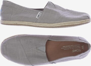 TOMS Flats & Loafers in 42 in Grey: front