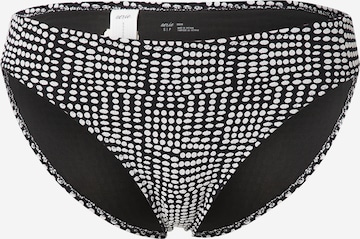 AERIE Bikini Bottoms in Black: front