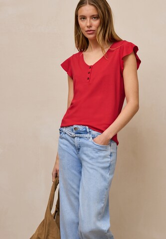 Street One Studio Shirt in Rot: Vorderseite
