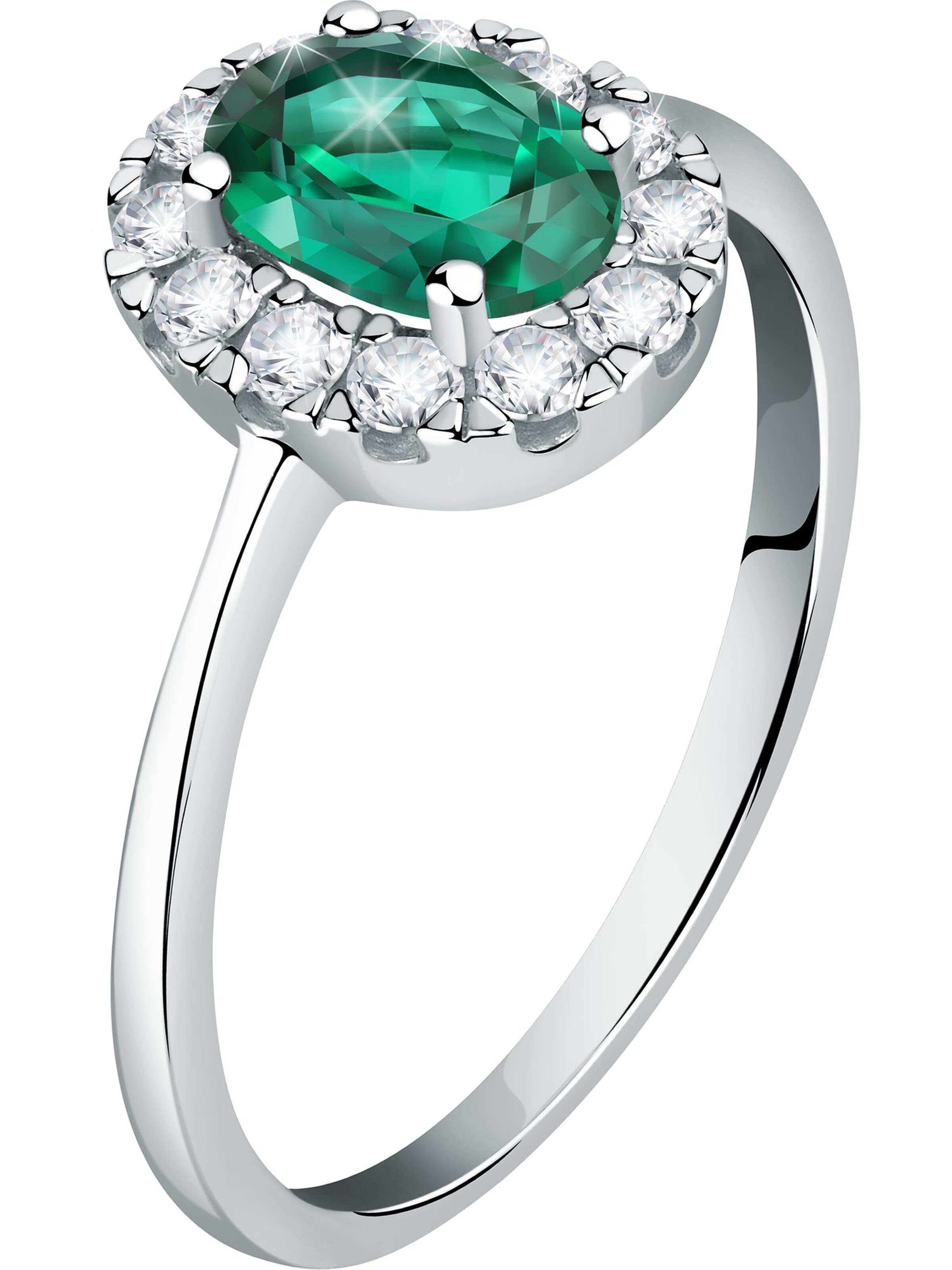 CHRIST Ring in Silver: front