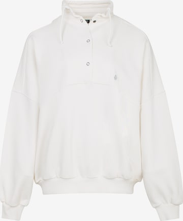 Volcom Sweatshirt ' REETROSTONE ' in White: front