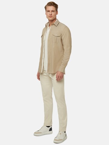 Boggi Milano Regular Fit Hemd in Beige