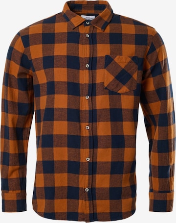 Denim Factory - Camisa 'Denver' en marrón: frente