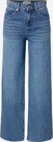 EDITED Loose fit Jeans 'Avery' in Blue: front