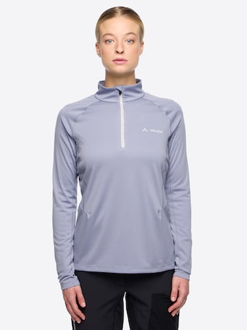 VAUDE Sportpullover 'Larice II ' in Grau: Vorderseite