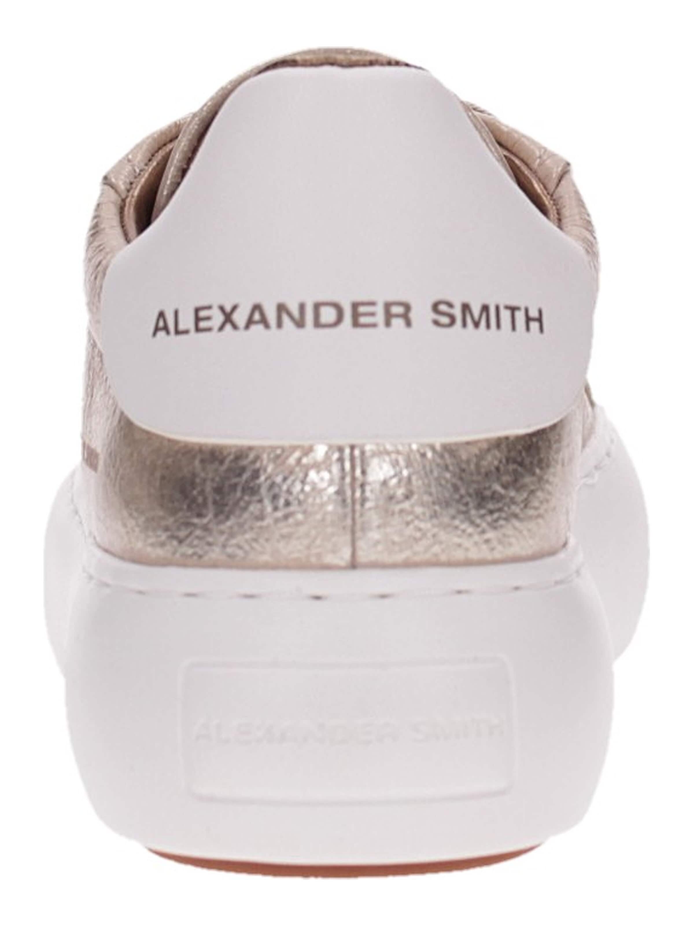 Sneaker bassa di Alexander Smith in oro