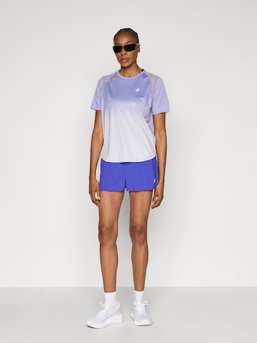 ASICS Λειτουργικό μπλουζάκι 'ROAD FADE' σε λιλά