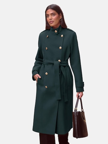 Cappotto di mezza stagione di love & roses in blu: frontale