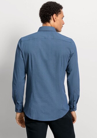 OLYMP Slim Fit Businesshemd in Blau