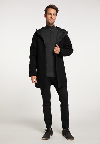 DreiMaster Klassik Between-seasons coat in Black