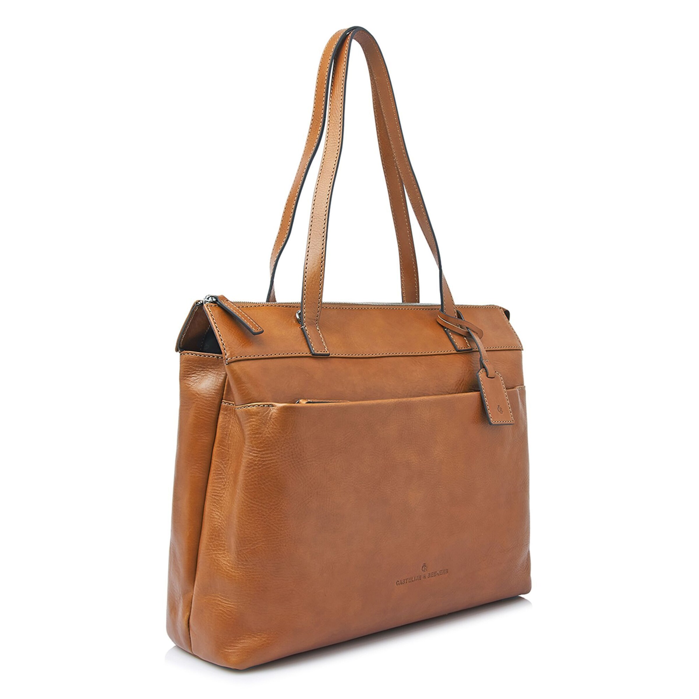 Castelijn & Beerens Shoulder Bag 'Lia' in Brown