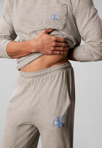 Calvin Klein Underwear Pikk pidžaama, värv hall