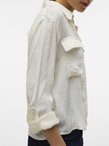 VERO MODA Blouse 'VMFABIANA' in Grey