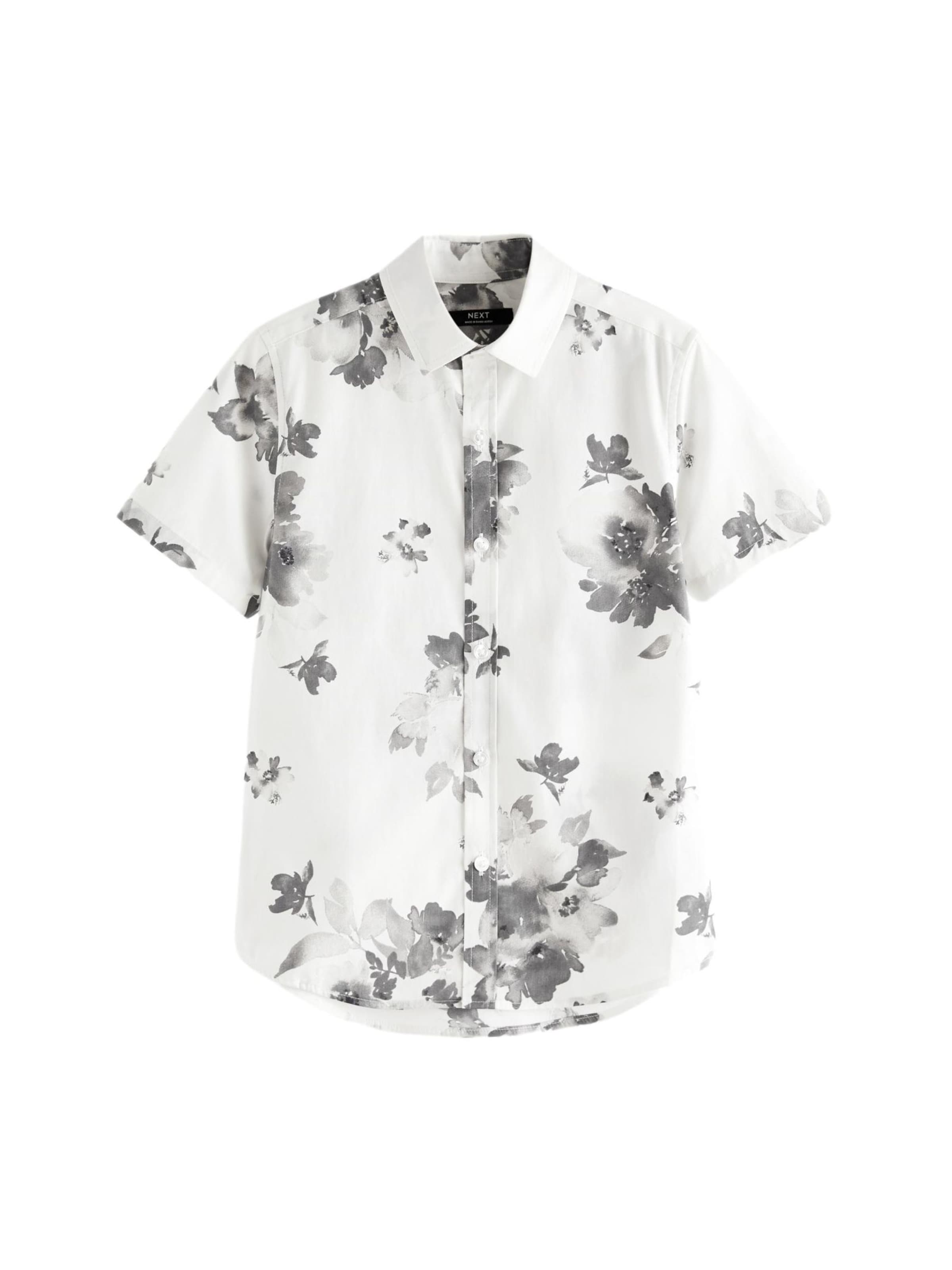 Next Regular fit Overhemd in Wit: voorkant