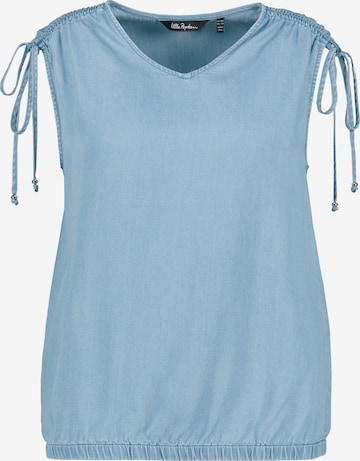 Ulla Popken Blouse in Blue: front