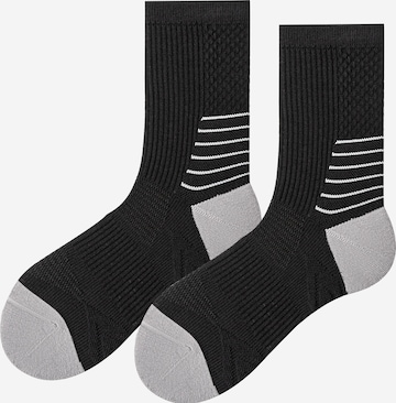 Millo Athletic Socks 'Sport Vibe' in Black: front