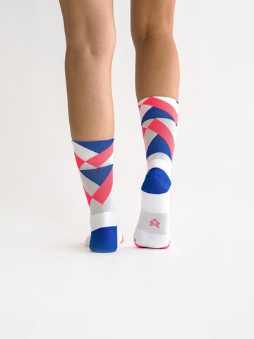 INCYLENCE Athletic Socks 'PEAKS' in Red