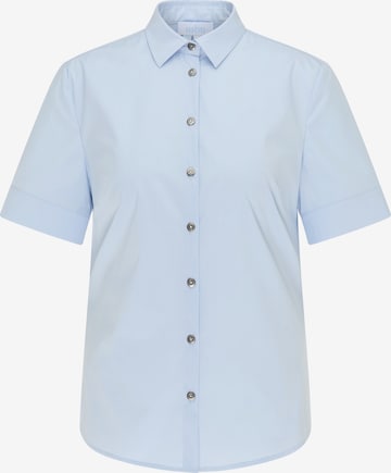 usha BLUE LABEL Blouse in Blauw: voorkant