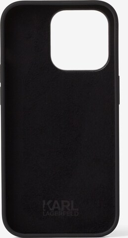 Protection pour smartphone Karl Lagerfeld en noir