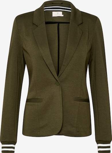 Kaffe Bleiseri 'KA Kinnie' värissä oliivi / valkoinen, Tuotenäkymä