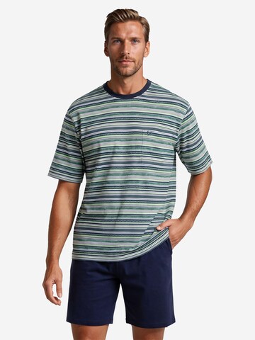 HAJO Pyjama kort 'Premium Cotton' in Groen